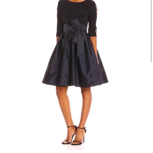 Fit and Flare Dress with Pockets - Picture 7 of 10